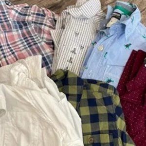 Boys Button Downs - lot of 6 - size 6